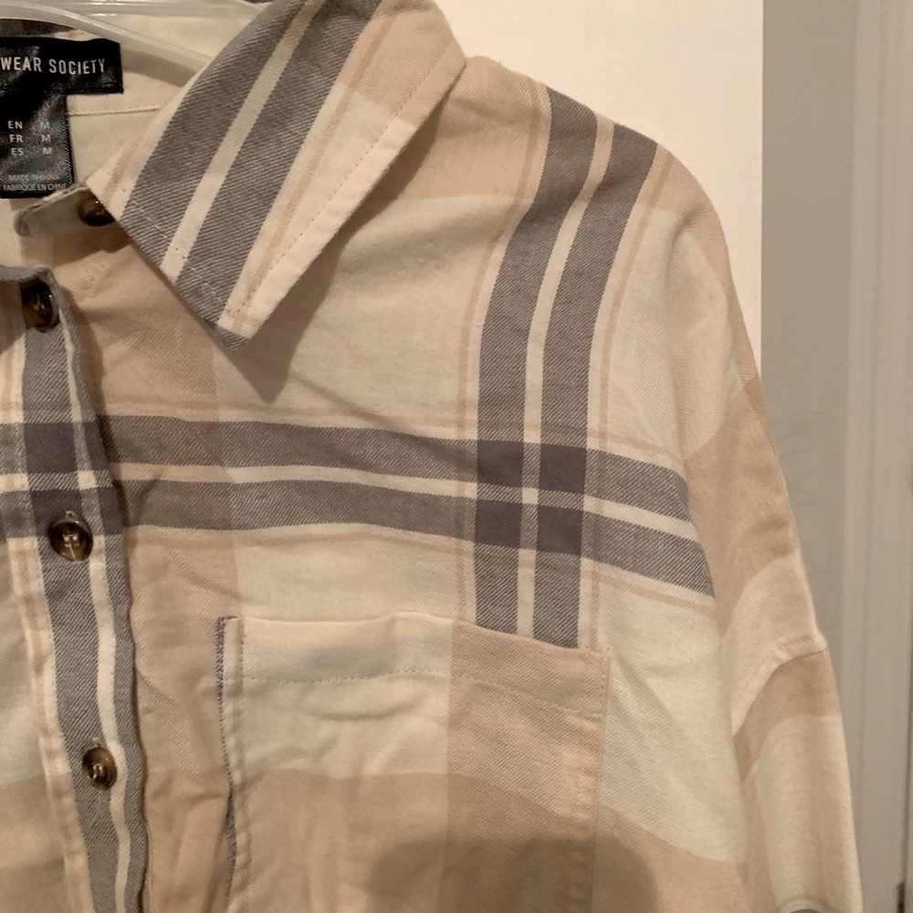 Checked blouse - Picture 2 of 5